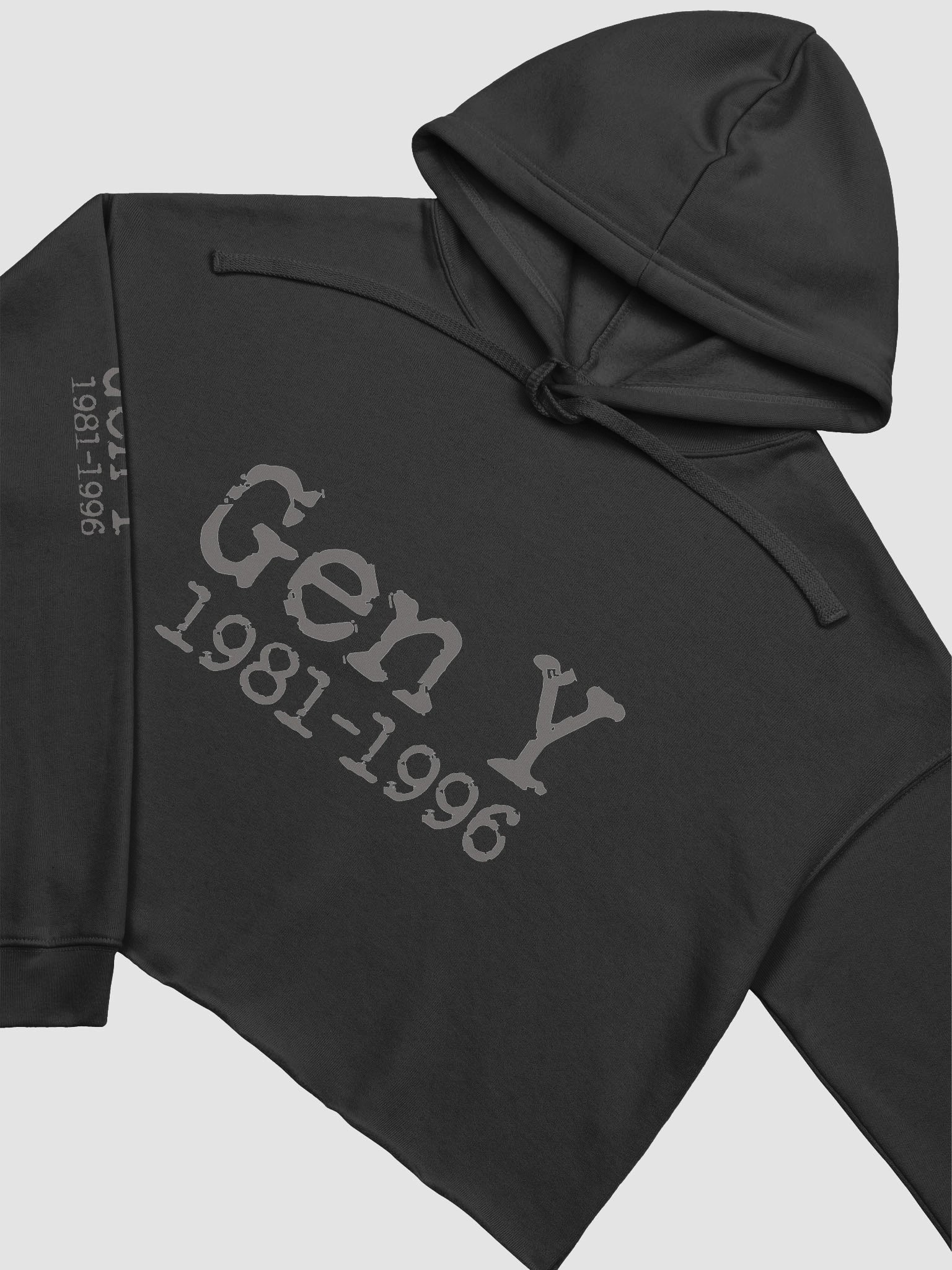 1980s Nostalgia Cropped Hoodie product image (1)