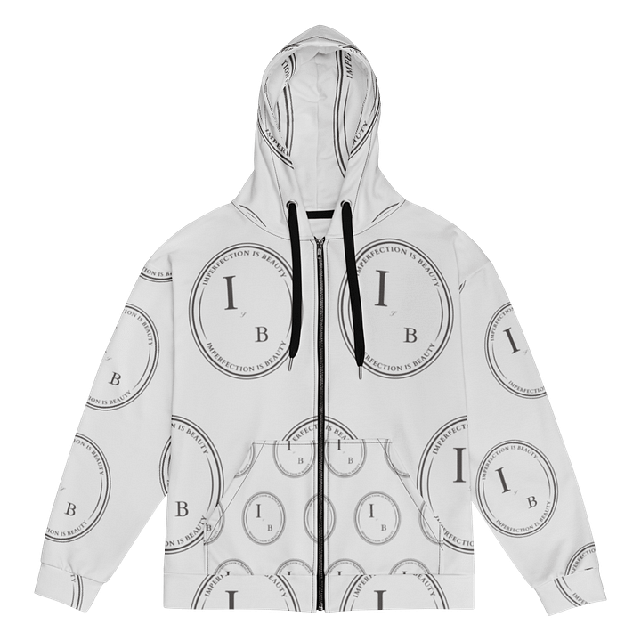 Imperfect Beauty Unisex Zip Hoodie product image (1)