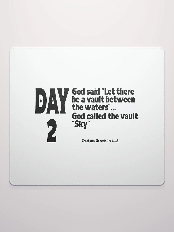 CREATION: DAY 2..Christian, Jesus, faith, God, Bible, Christianity, Jesus Christ, religion, Bible Verse, Love product image (4)