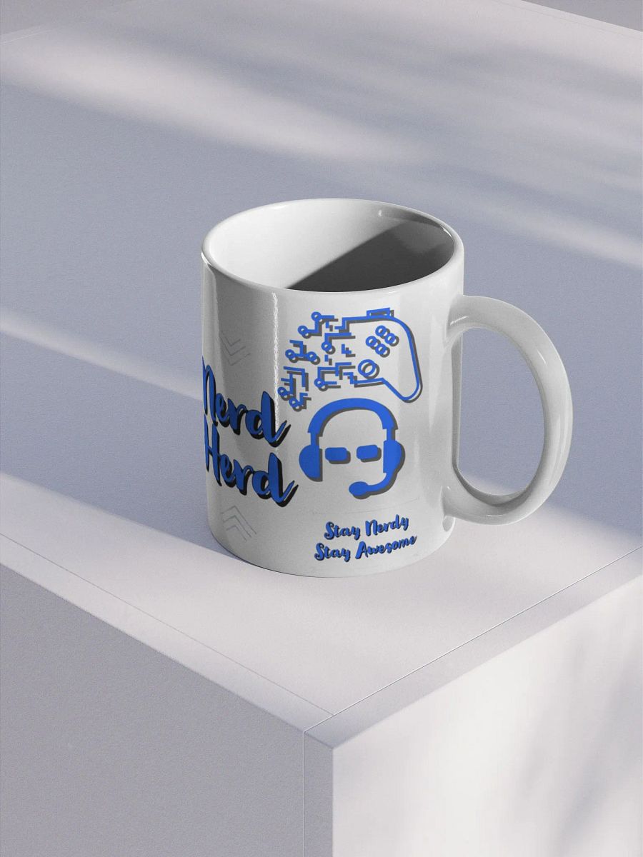 Nerd Herd Glossy Mug (Clear) product image (2)