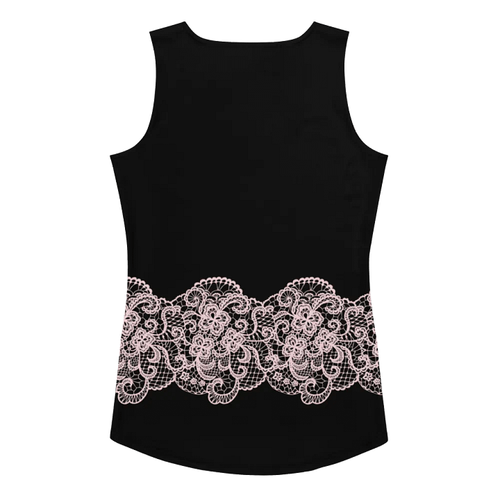 Lace Pink Premium Sleeveless T-Shirt product image (2)