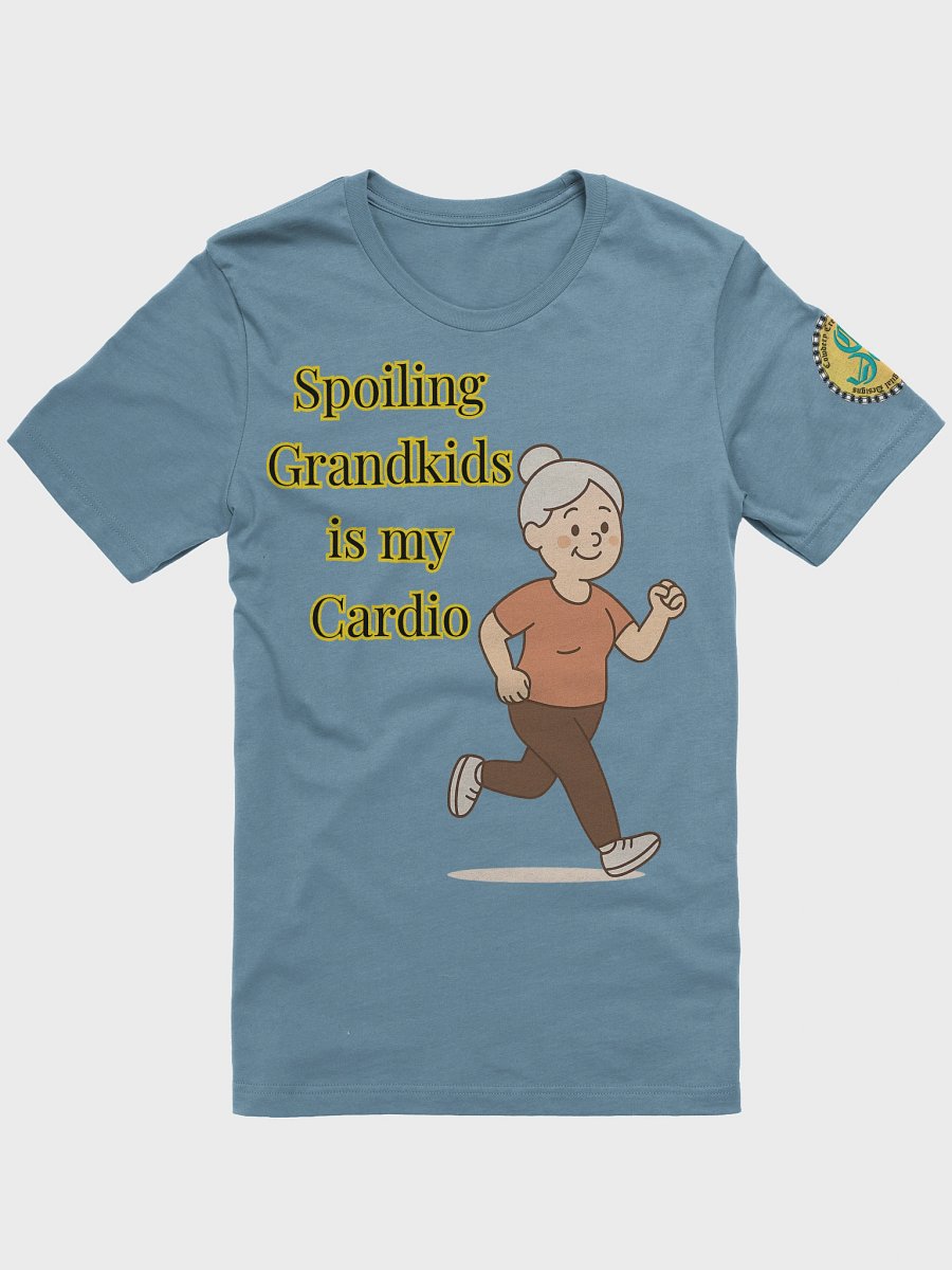 Spoiling Grandkids is my Cardio (Female) Bella+Canvas Supersoft T-Shirt Colors (3) product image (1)