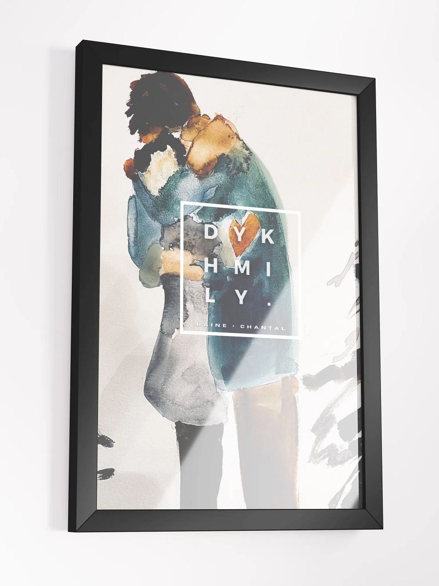 DYKHMILY Framed Original Watercolor Print painted by Chantal product image (3)
