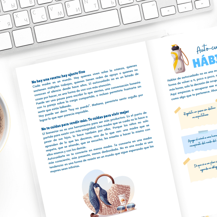 Plan Realista de Autocuidado: Trucos y Rutinas para Madres Trabajadoras. Tu Plan Paso a Paso product image (2)