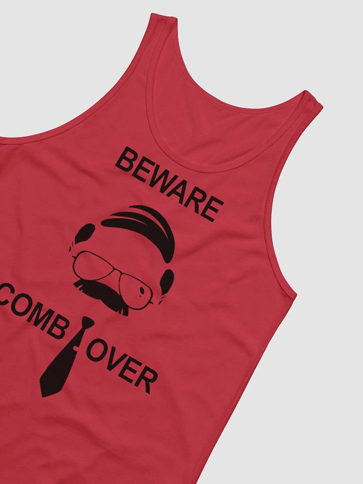 Beware The Combover Black Logo Tank Top product image (2)