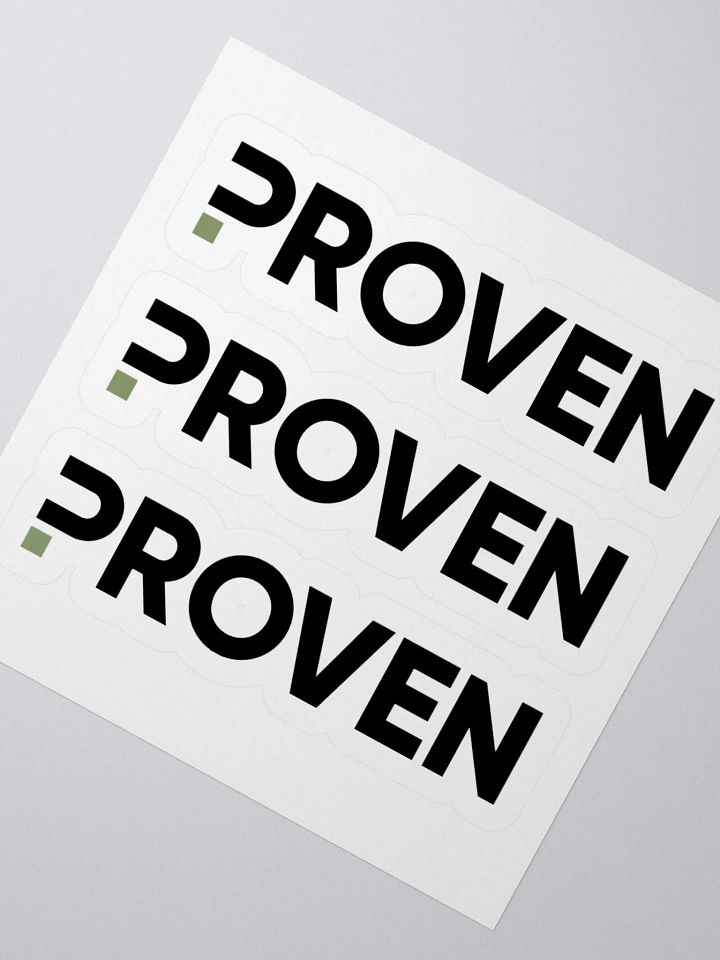 Proven Cut Stickers product image (2)