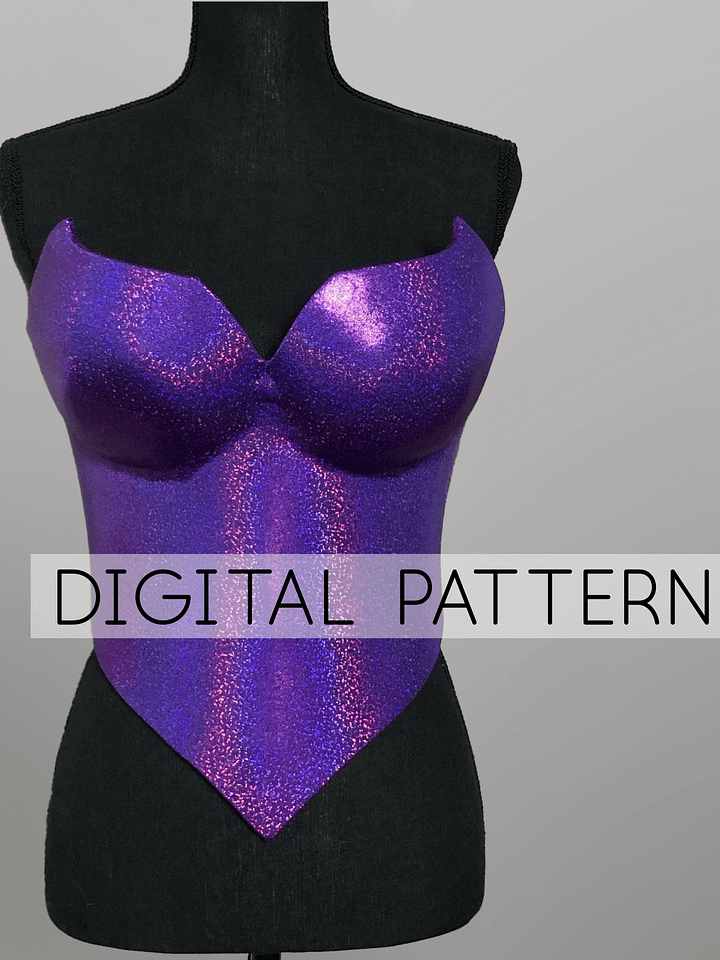 Mercy Breast Plate EVA Foam Pattern product image (1)