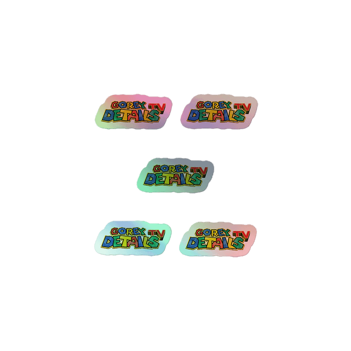 It's-a me! - Kiss-Cut Holographic Sticker Sheet product image (1)