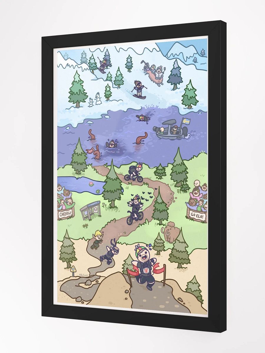 The Journey to Swe Classic Framed Art product image (4)