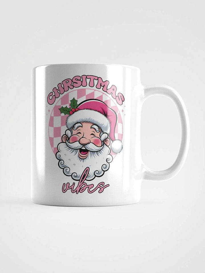 Pink Christmas Vibes Mug product image (1)