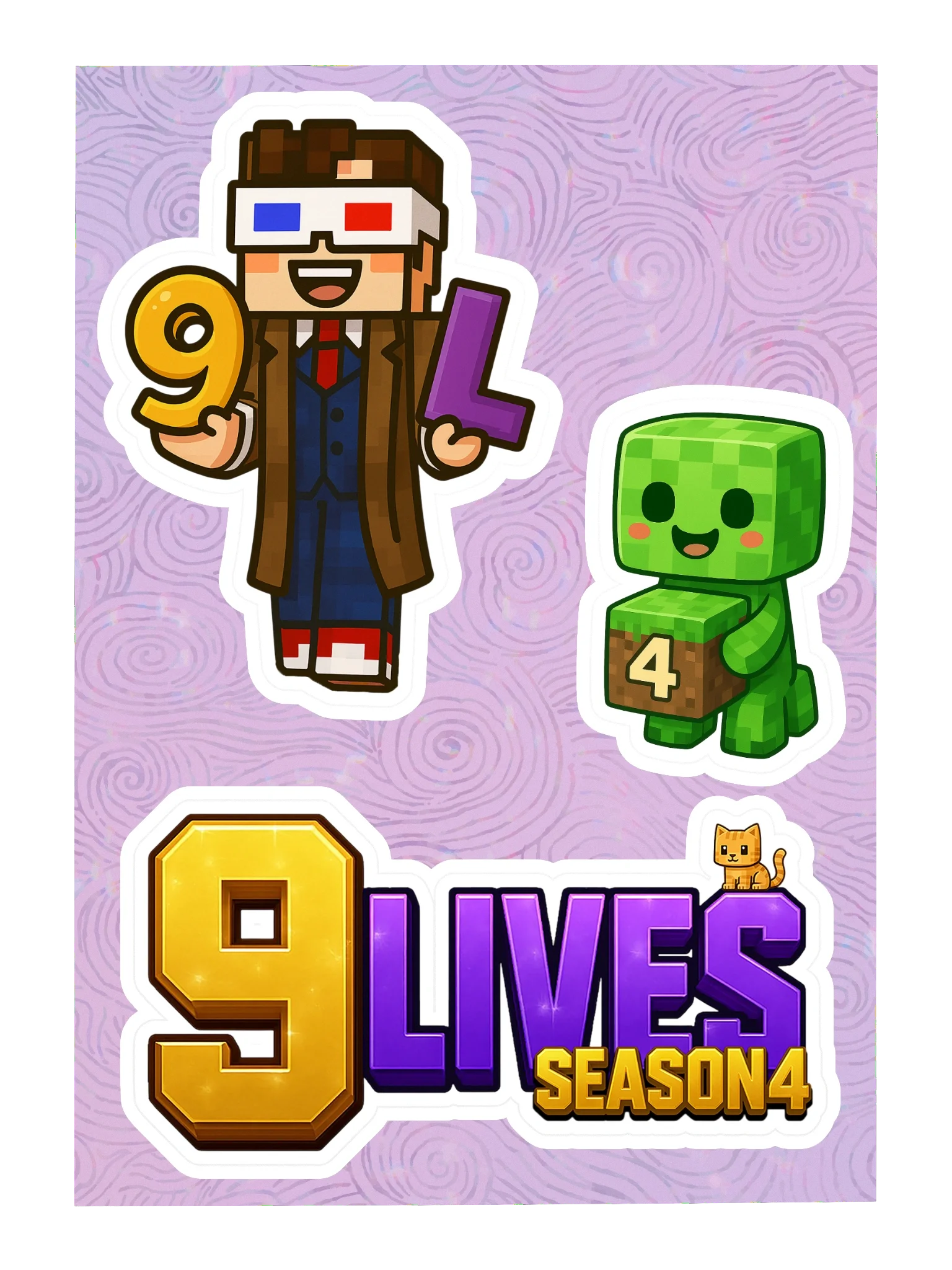 9LS4 Sizzlesaur Sticker Sheet product image (1)