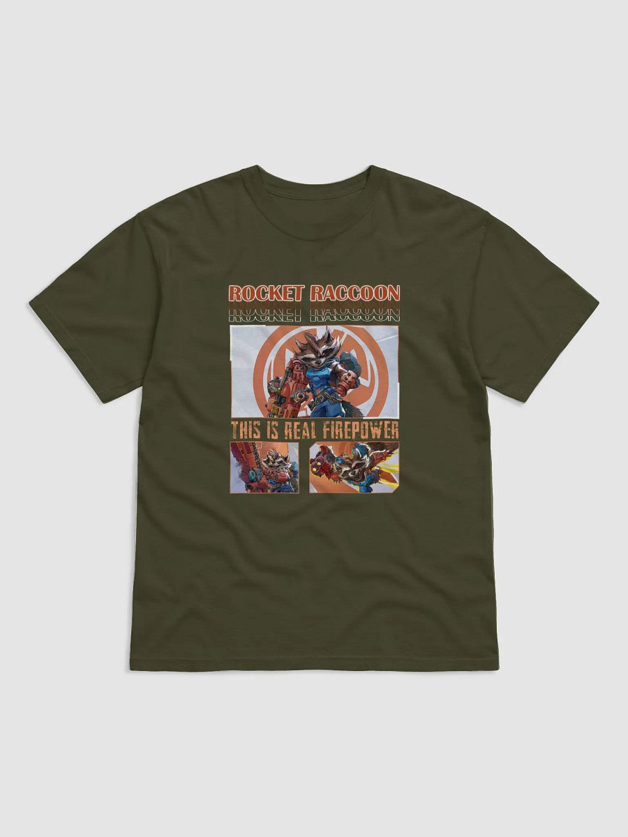 [Rivals] Rocket Raccoon Shirt ("This is real firepower") product image (3)