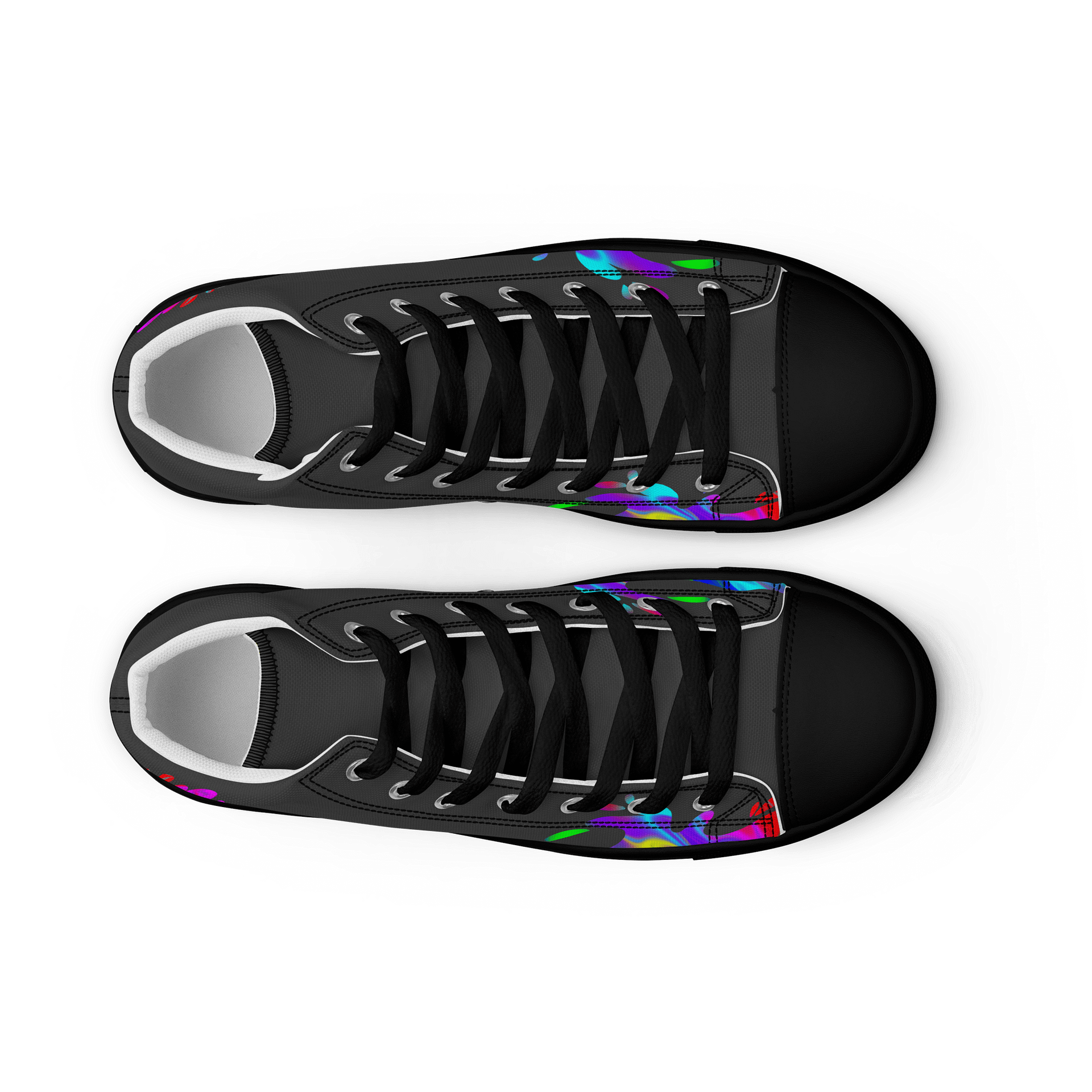 Overflow (Rainbow Trip) (Men's High-Top Shoes) product image (9)