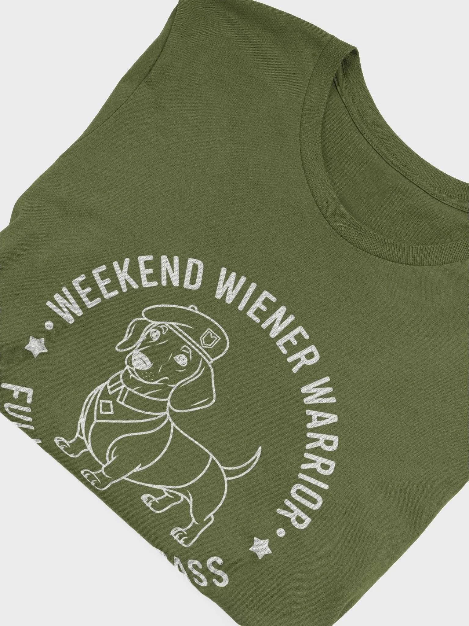 Weekend Wiener Warrior, Full-Time Badass T-Shirt product image (5)