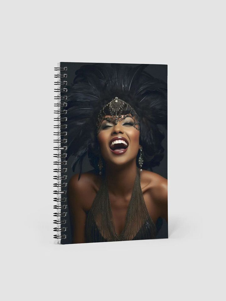 Feathered Elegance Spiral Notebook product image (1)