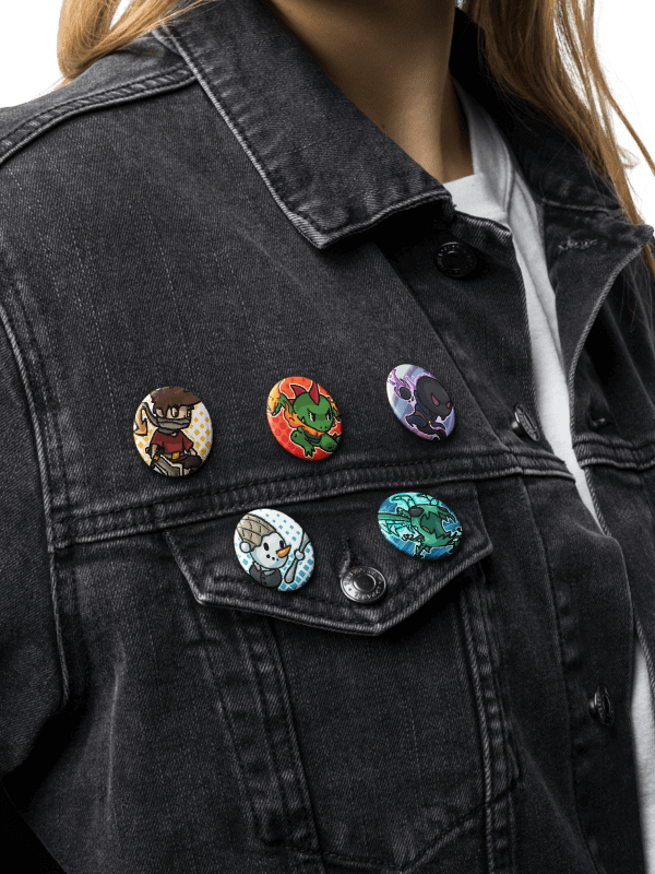 SFrT Main 5 Character Pins product image (3)
