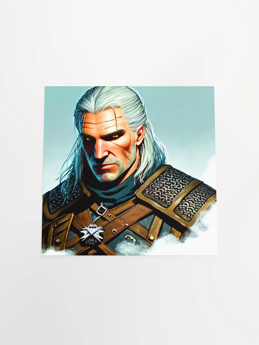 Rugged Wolf Warrior - Matte Poster product image (18)