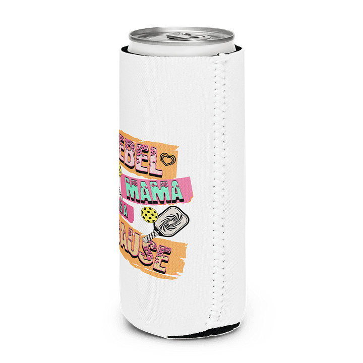 Rebel Mama With A Cause Pickleball Can Cooler product image (2)