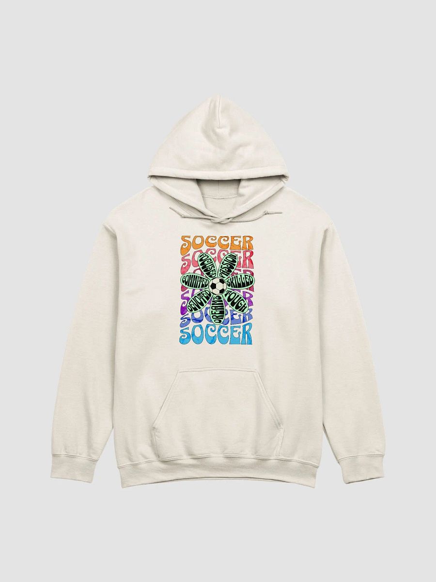 Flower Soccer Motivational Passion Hoodie product image (19)