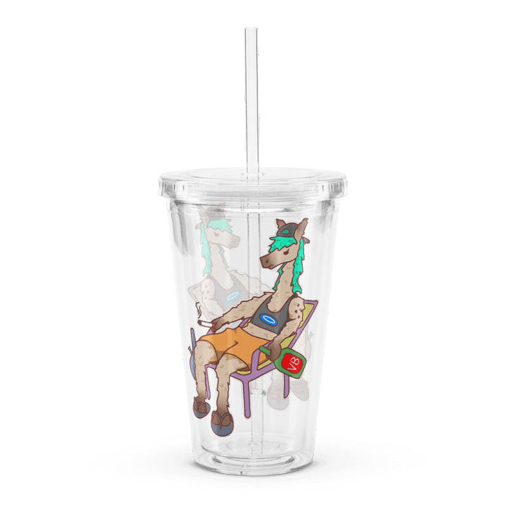 Bogan Llama Plastic Tumbler product image (1)
