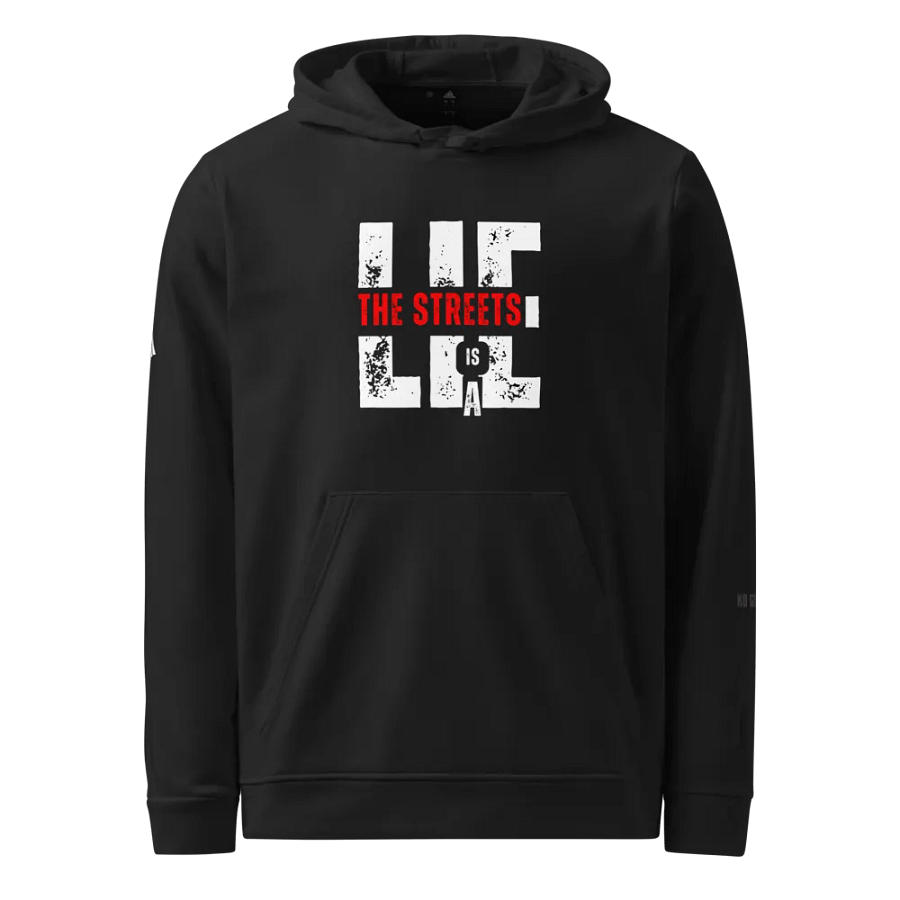 The Streets Is A Lie Adidas Hoodie product image (1)