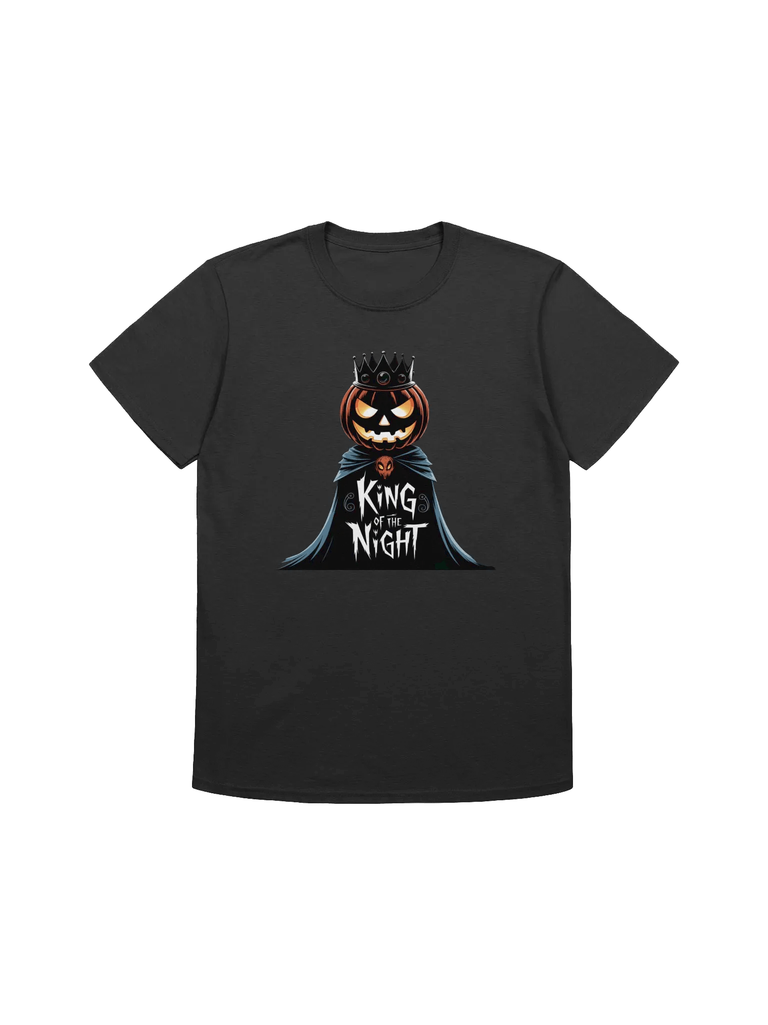 King of Night T-Shirt, Spooky Graphic Gift, Halloween Horror Tee product image (1)