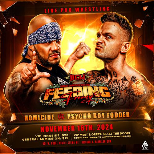 Destruction Arrives When Ring Of Honor And TNA Legend “The Notorious 187” Homicide Comes Face To Face With The Destroyer Of W...