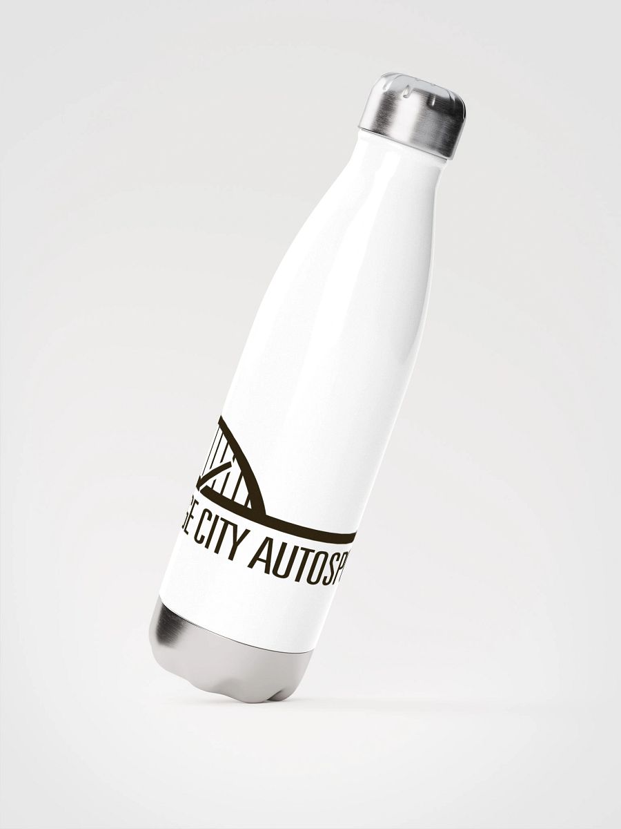 Bridge City Autosports Black Logo Stainless Steel Water Bottle product image (2)
