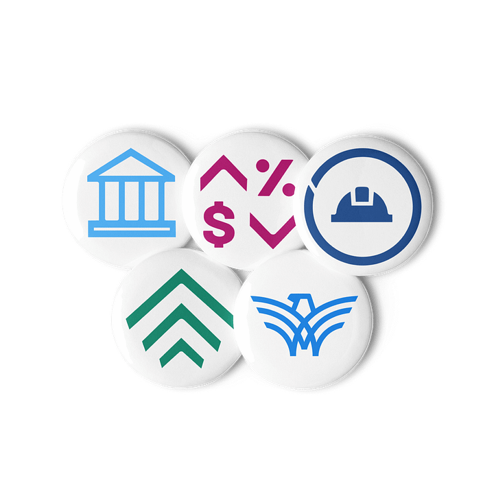 Employ America Logo Pin Set product image (2)