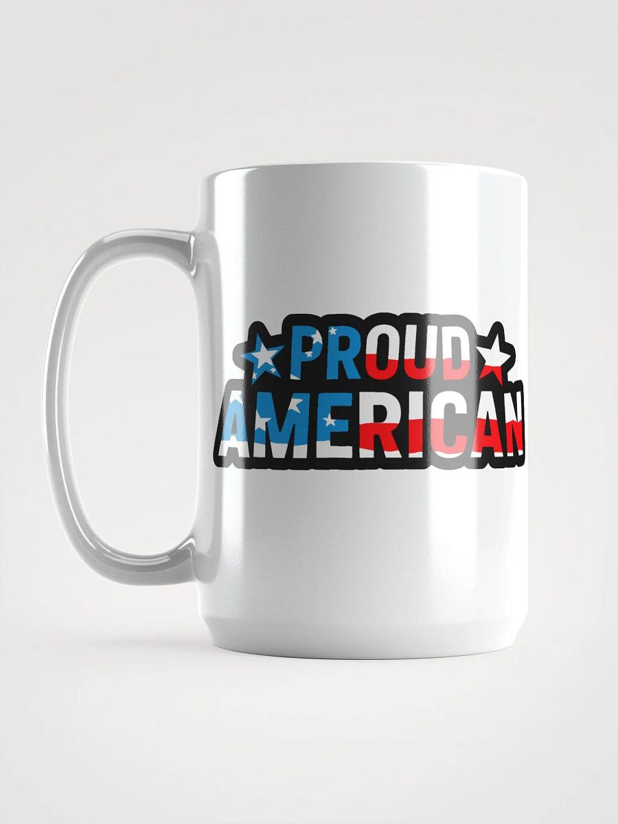 Mug: Proud American product image (12)
