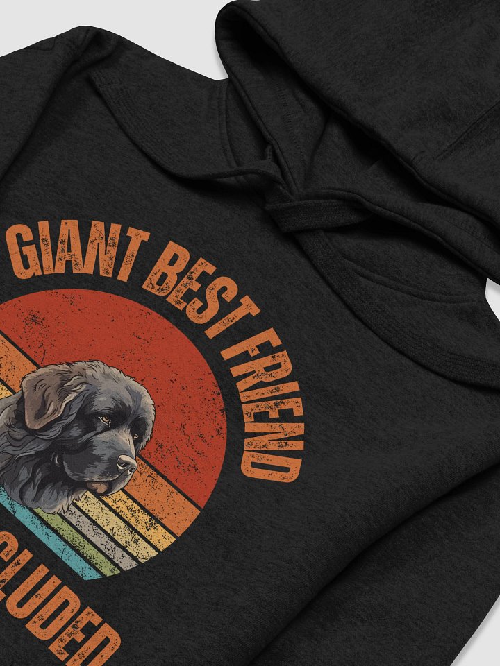 Giant Best Friend Newfoundland Hoodie product image (2)