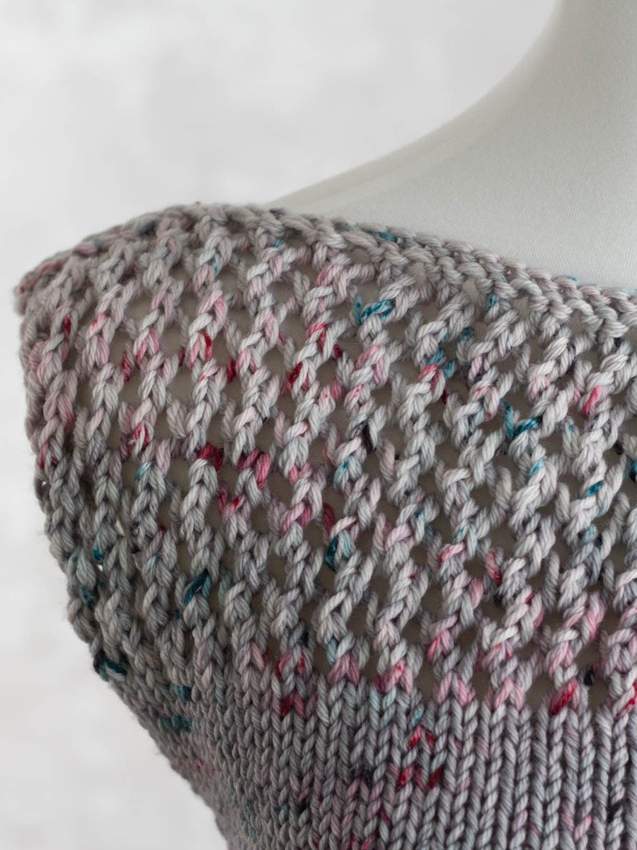 Lace Top Knitting Pattern - Enthrall product image (3)