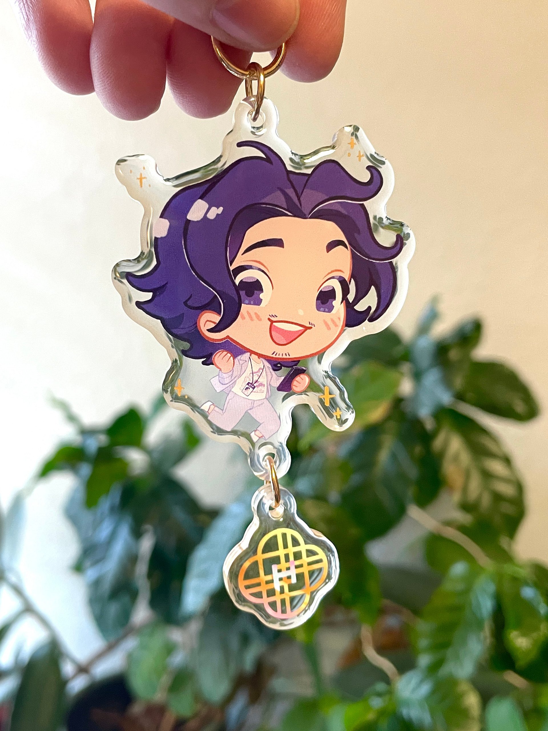 BOBBY Kpop Demon Hunter Acrylic Keychain product image (1)