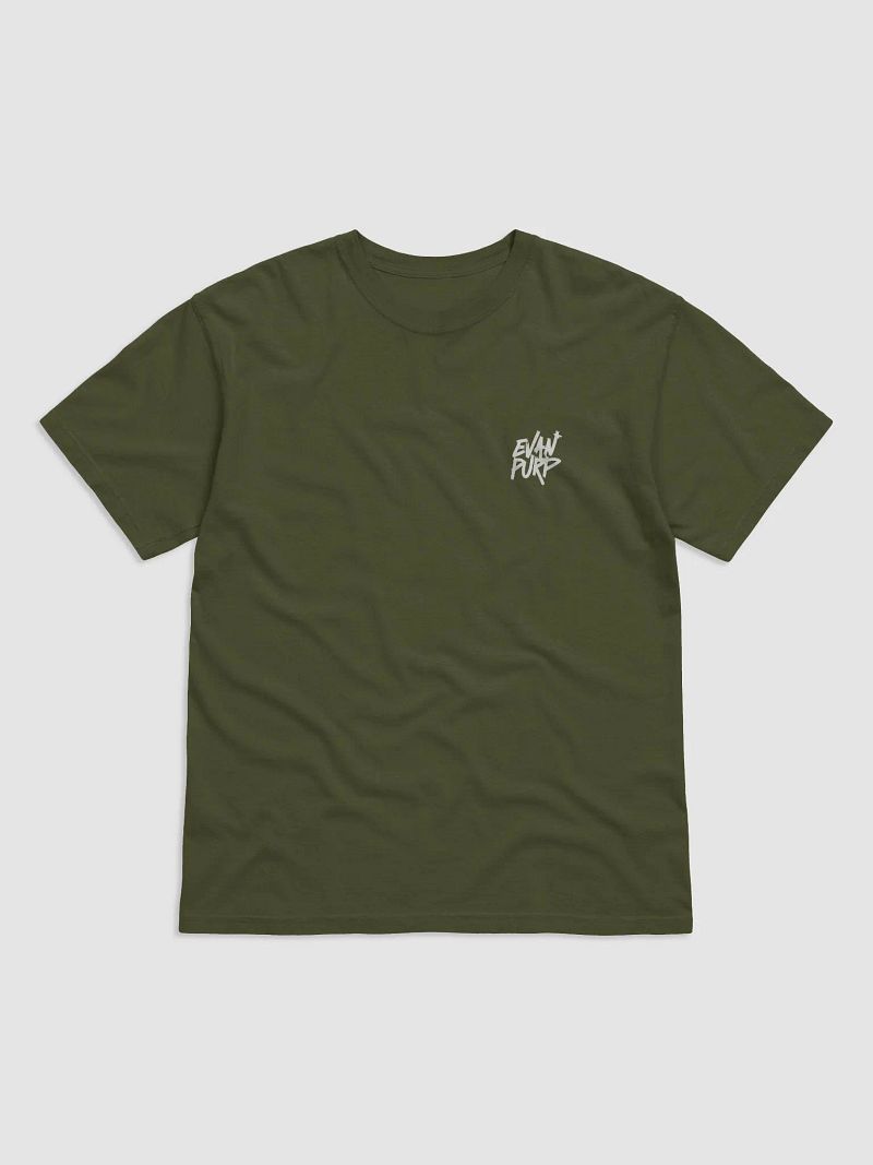 EvanPurp Paint Stroke Tee (Black)