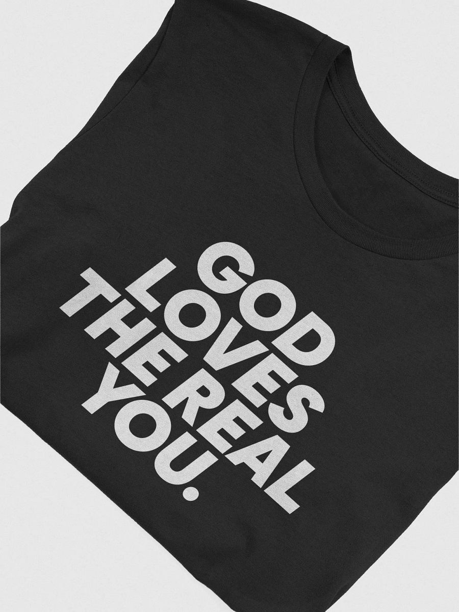 The Real One Black T-shirt product image (4)