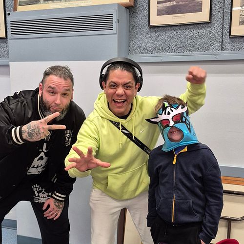 @cwe.canada #saskatoon Absolutely awesome show. Took the kid to his first live wrestling show. He was so pumped. Thanks again.