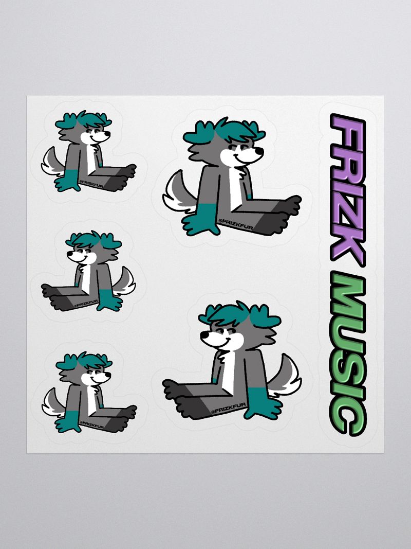 Frizky Sticker Sheet
