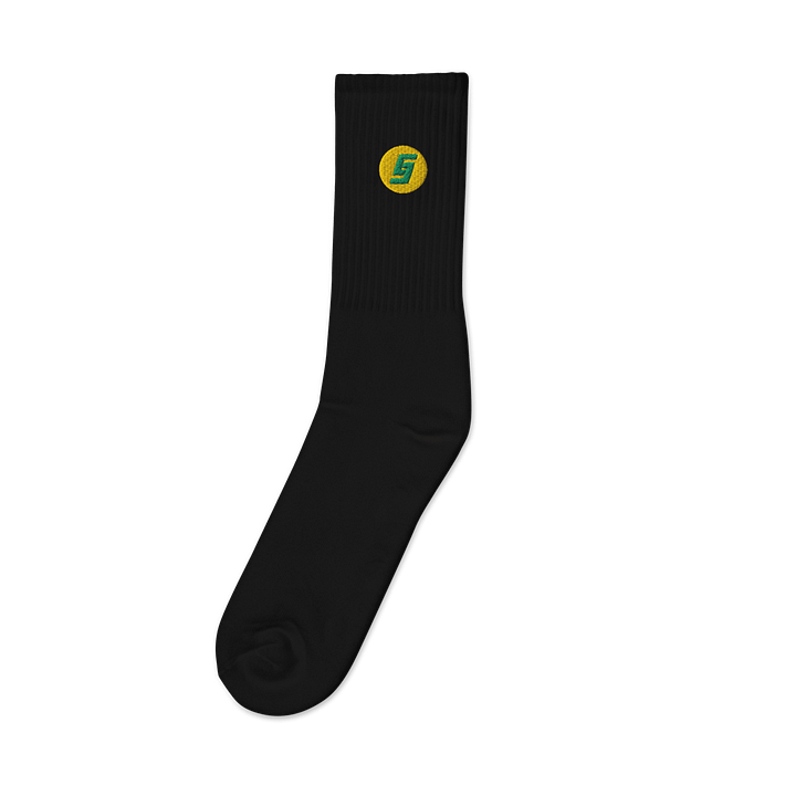 GustyJ Logo Embroidered Socks product image (1)