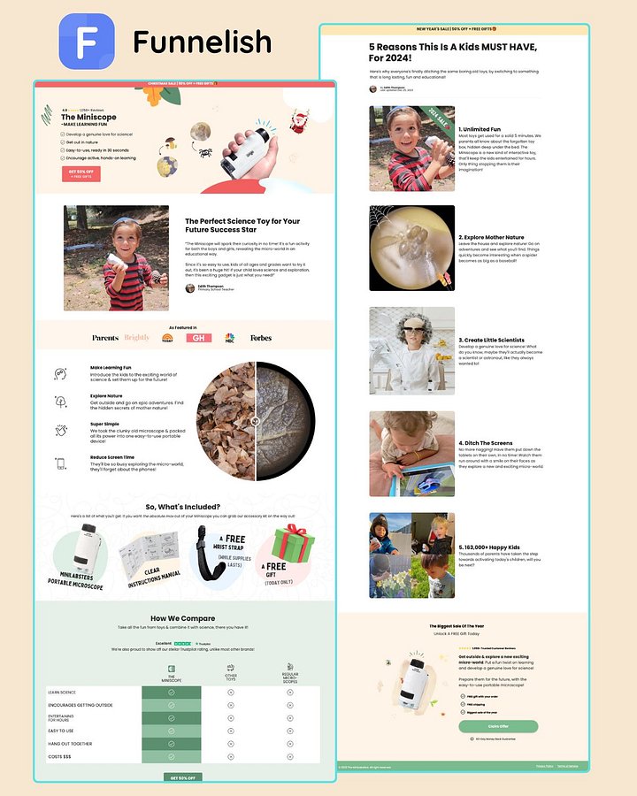 MiniLabster Funnel | Funnelish product image (1)