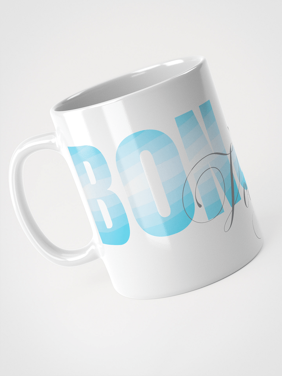 Mug Blanc Bonjour Volupté - Cadeau Mug Message Positif product image (3)