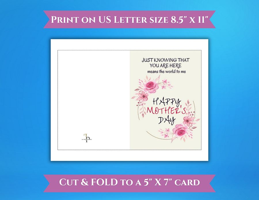 Just Knowing Mother's Day Card product image (2)