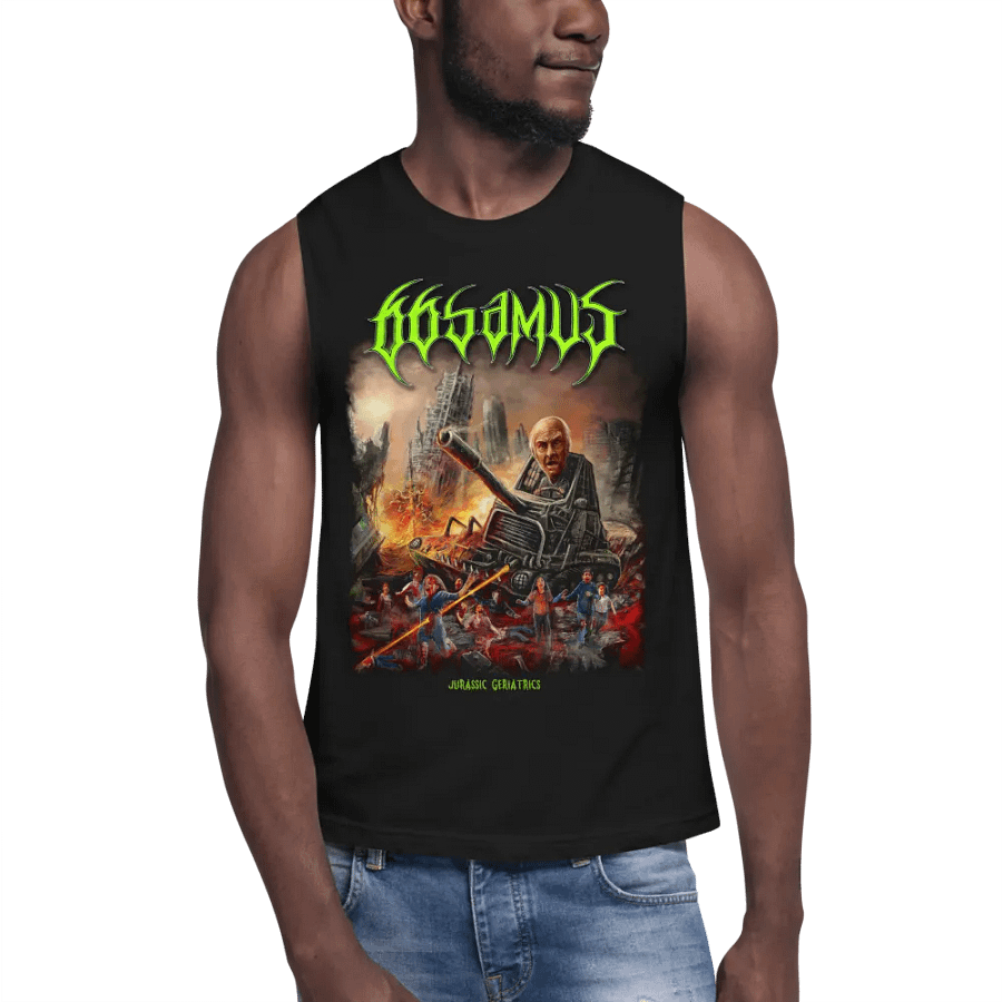 Jurassic Geriatrics muscle tank product image (6)