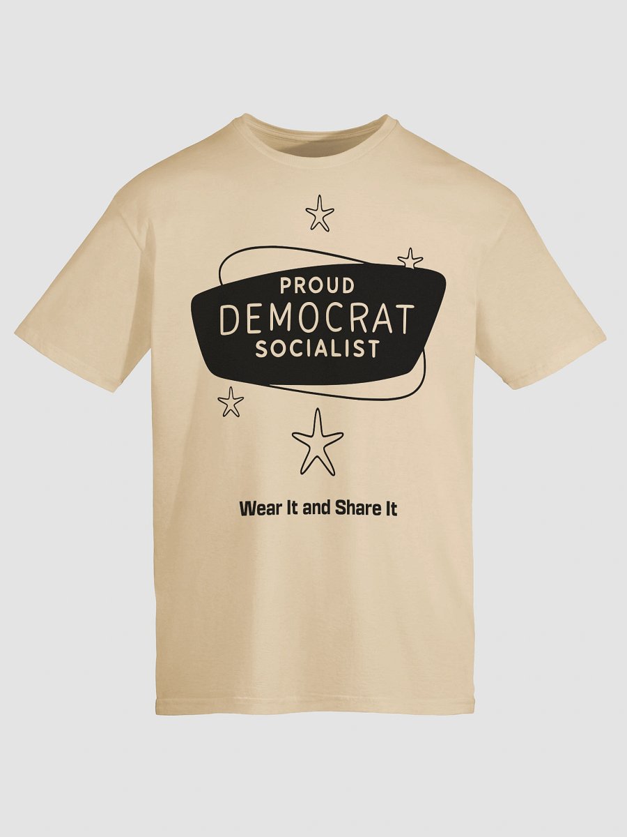 Proud Democrat Socialist Bold Identity Tee (B) product image (69)