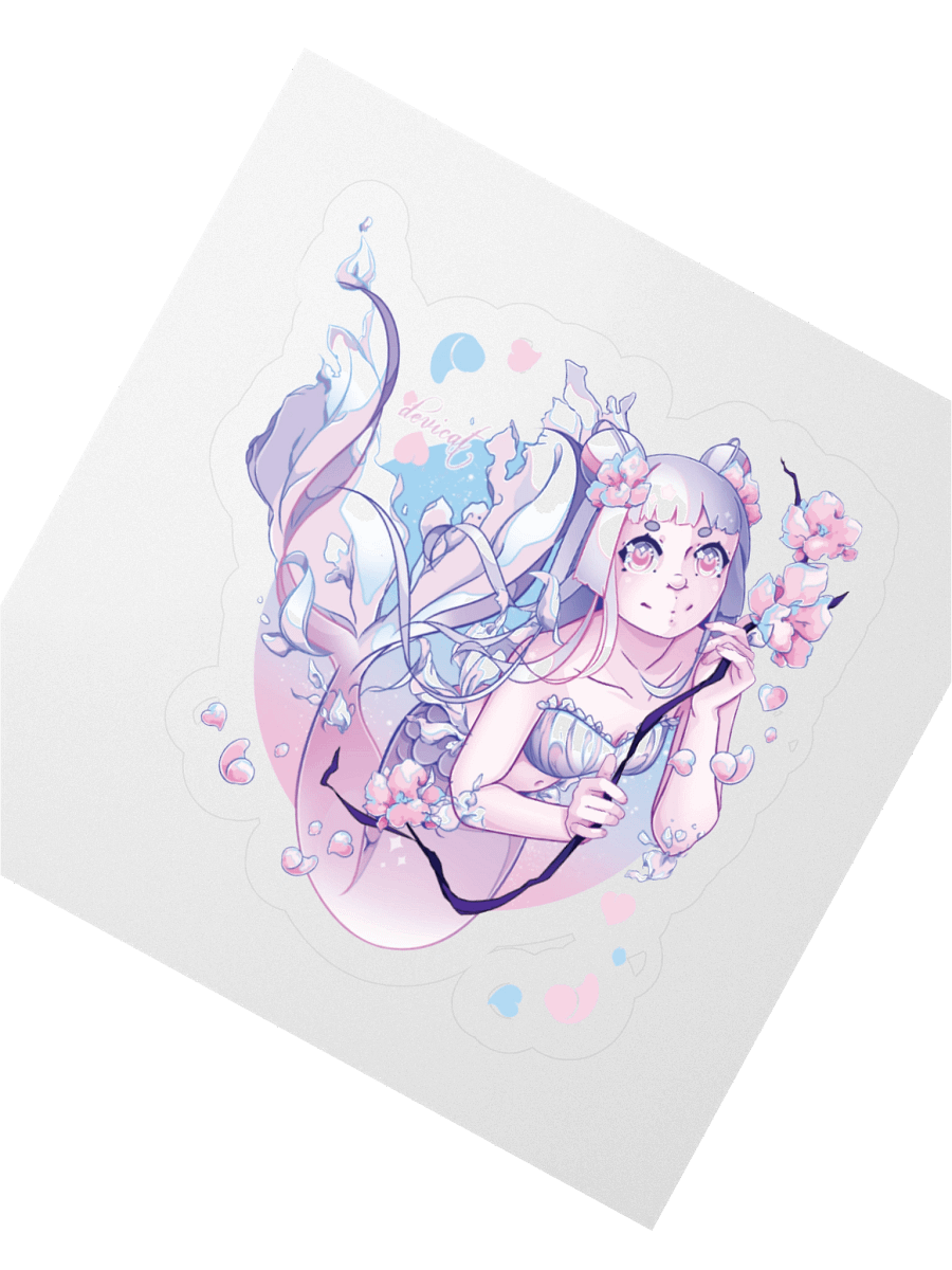 Sticker • CandiCat Mermaid • 2025 product image (4)