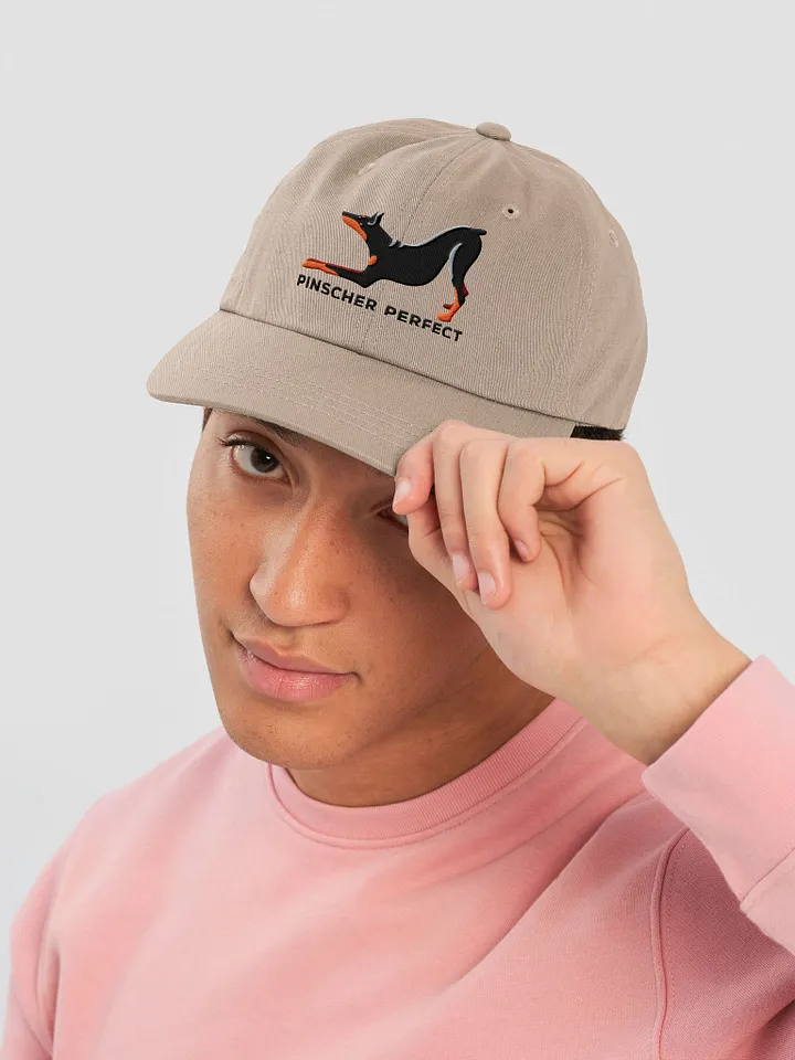 Pinscher Perfect Classic Dad Hat(Embroidered) of a Doberman Pinscher product image (26)