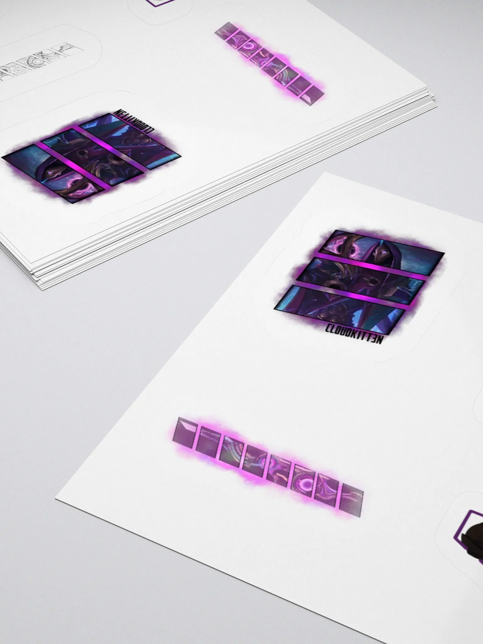 Jhin Sticker Sheet product image (4)