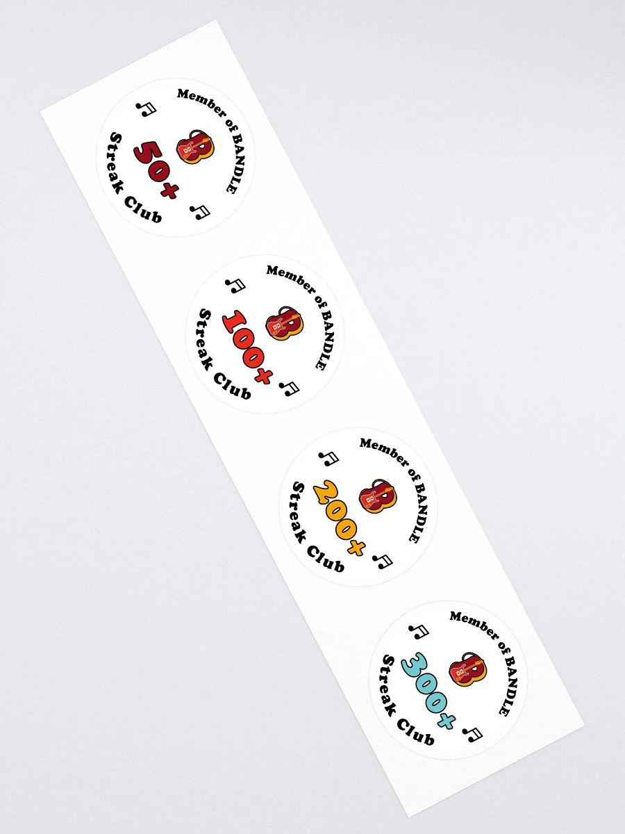 Streak Club Stickers product image (3)