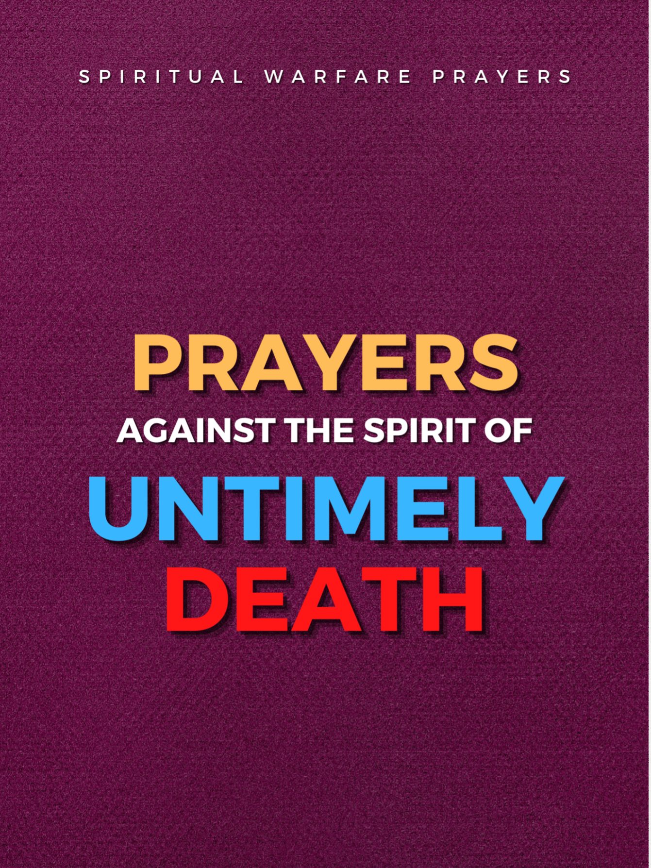 Prayers Against Untimely Death product image (1)
