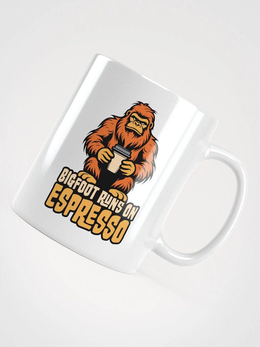 Bigfoot Runs on Espresso Coffee Mug product image (4)