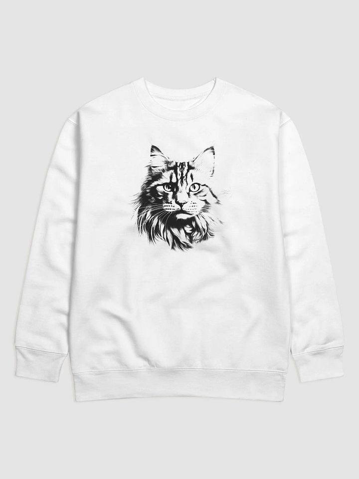 Maine Coon Cat Long Sleeve Sweater - Cozy and Majestic product image (9)